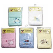 Wholesale - 30"x42" 2-PLY SOFT BABY FLEECE BLANKET ASST COLORS C/P 48, UPC: NO UPC